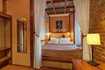 Стандартный одноместный номер в Гостинице Александр Хаус